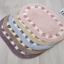 1 шт. 40*60 см водопоглощение пасторальный стиль набор ковриков для ванной коврик для унитаза Нескользящие напольные коврики для ванной