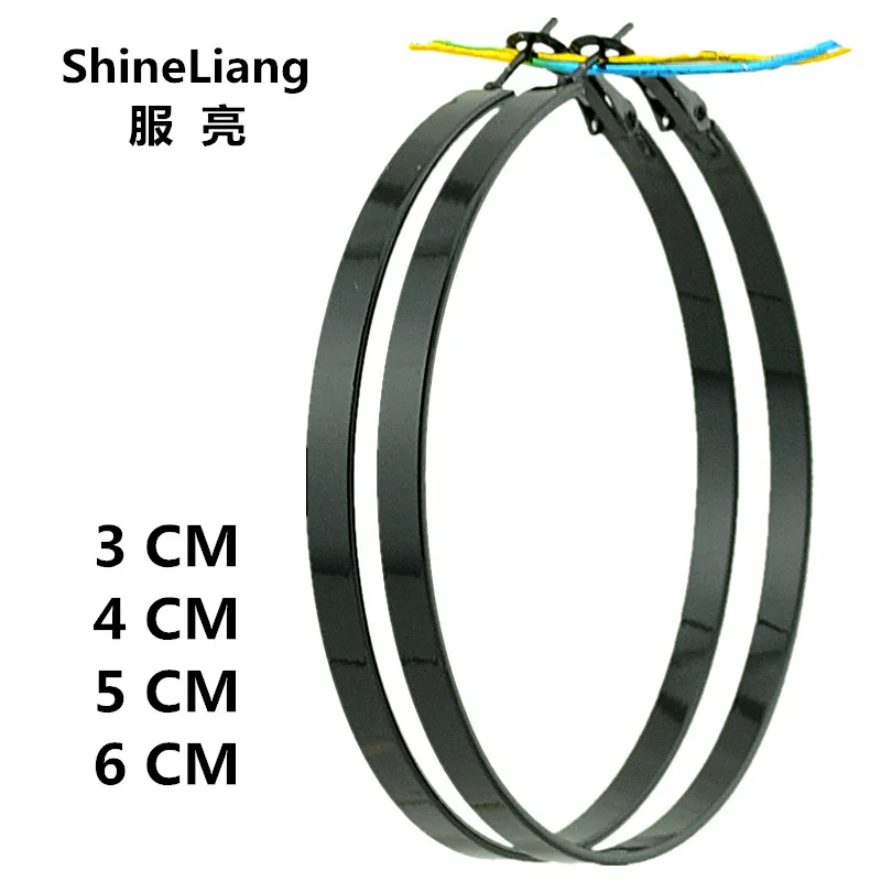 

Hoop Earrings for women Alloy material Wide plate Gold Silver Black rings ear Fashion Female Jewellery brand Ornaments Wholesale