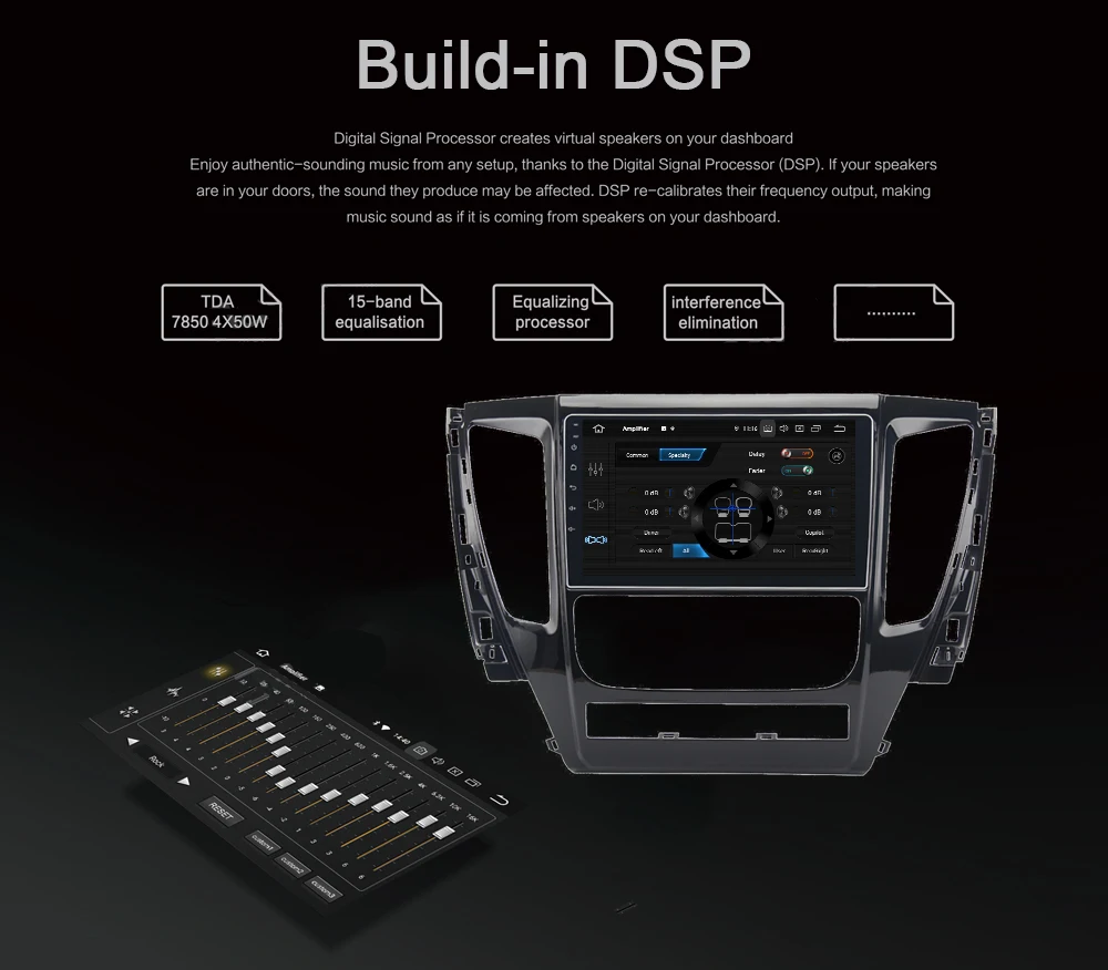 Perfect 9" ips Android 9.0 Car multimedia for Mitsubishi Pajero Sport 2017 Autoradio stereo built-in DSP HDMI output 4Gb+64Gb Wifi GPS 2 Perfect 9" ips Android 9.0 Car multimedia for Mitsubishi Pajero Sport 2017 Autoradio stereo built-in DSP HDMI output 4Gb+64Gb Wifi GPS 2