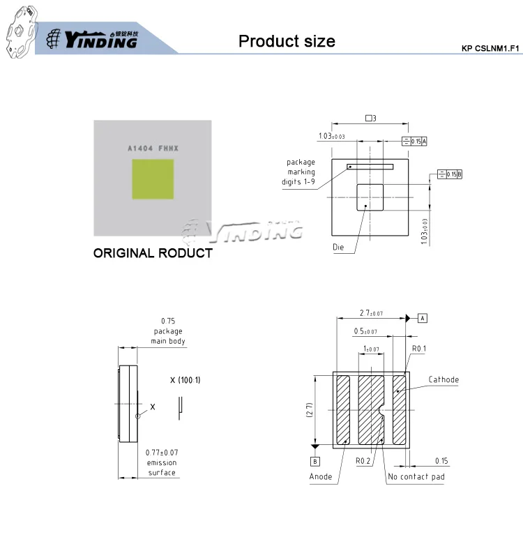 2 шт. OSRAM KP CSLNM1.F1 15 Вт Высокая мощность светодиодные лампы бусины зеленый светильник сценический светильник источник луч Светильник проектор фитиль