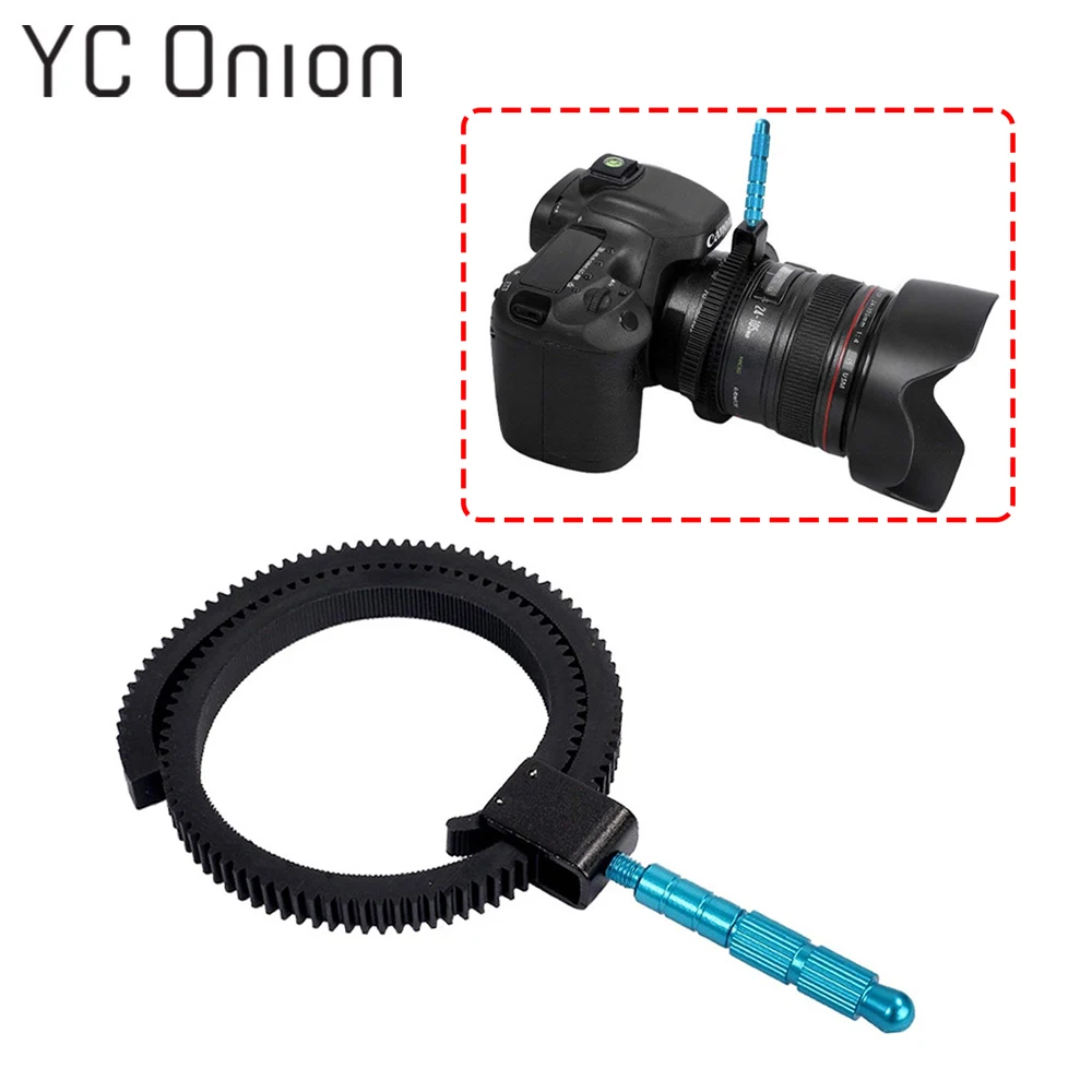 Cameras Focus Ring Lens Adapter Aluminum Alloy Grip Camcorder