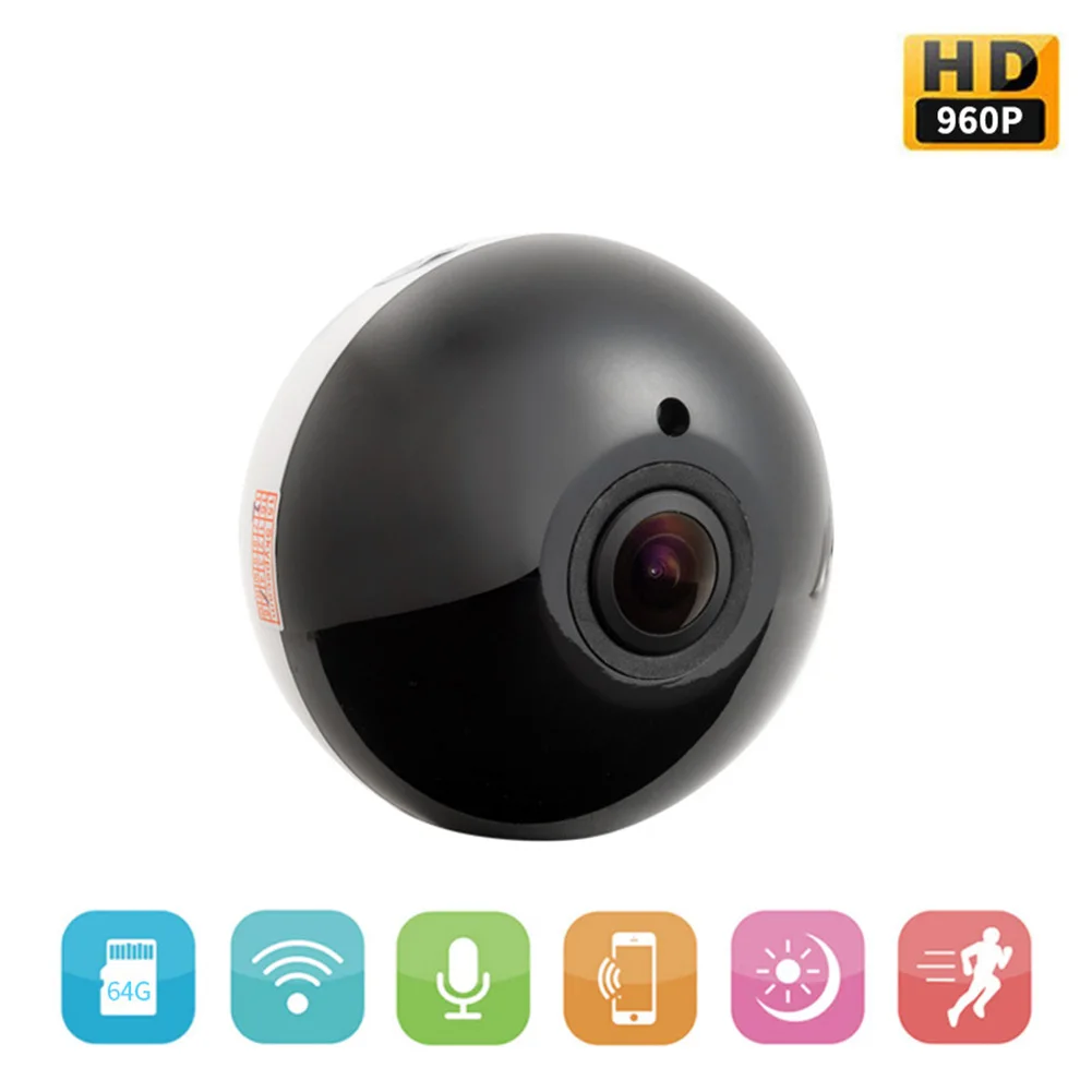 

960P HD Wifi Wireless IP Camera Dome Fisheye 360 Degree Home Security Panoramic Cameras LCC77