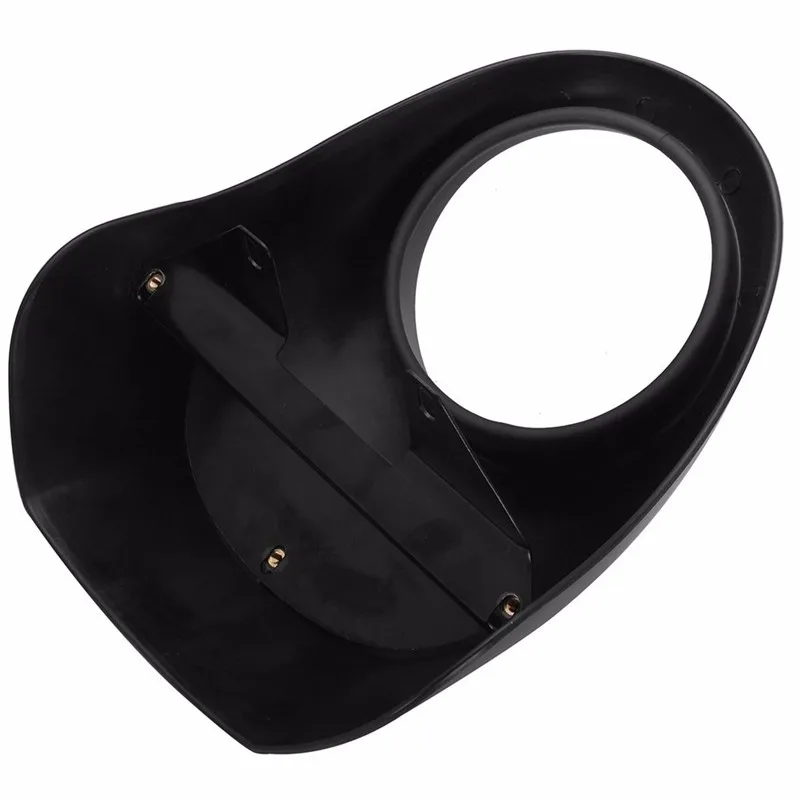 Black Headlight Fairing Mask Front Cowl Mount Headlamp Visor Bracket Set For Harley Sportster Cafe Drag Dyna FX XL 39mm Narrow Glide Fork cvdf