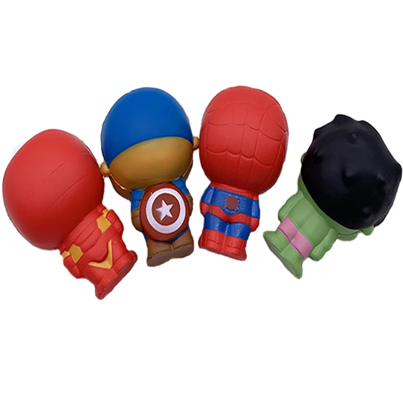 Новые Мстители 4 супер герой Squishy медленно поднимающаяся Игрушка Железный