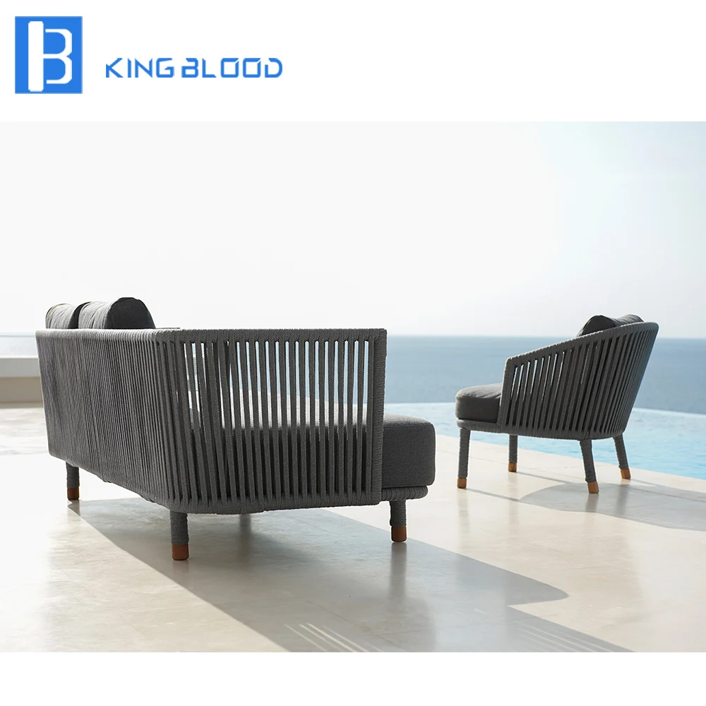 outdoor furniture sofa living room rope sofa set outdoor furniture sofa living room rope sofa set