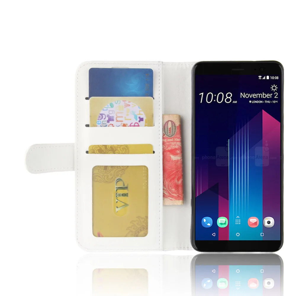 Бренд gligle R64 узор кожаный бумажник чехол для HTC u11 плюс Защитный чехол Shell Сумки