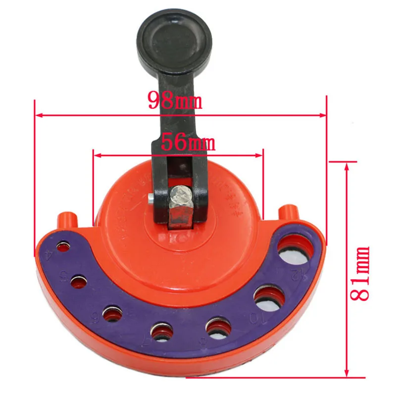 4-12 мм алмазное сверло Плитка Стекло Отверстие пила коронка направляющая с вакуумным основанием присоска Плитка Стекло отверстия локатор