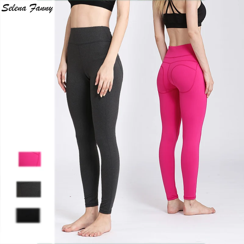 Professional Women Yoga Pants Push Up Gym Sport Leggings High Waist