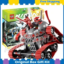 335pcs Bela 9794 Ninja Garmatron Building Sets Educational DIY Construction Bricks Gift Toys Compatible with Lego