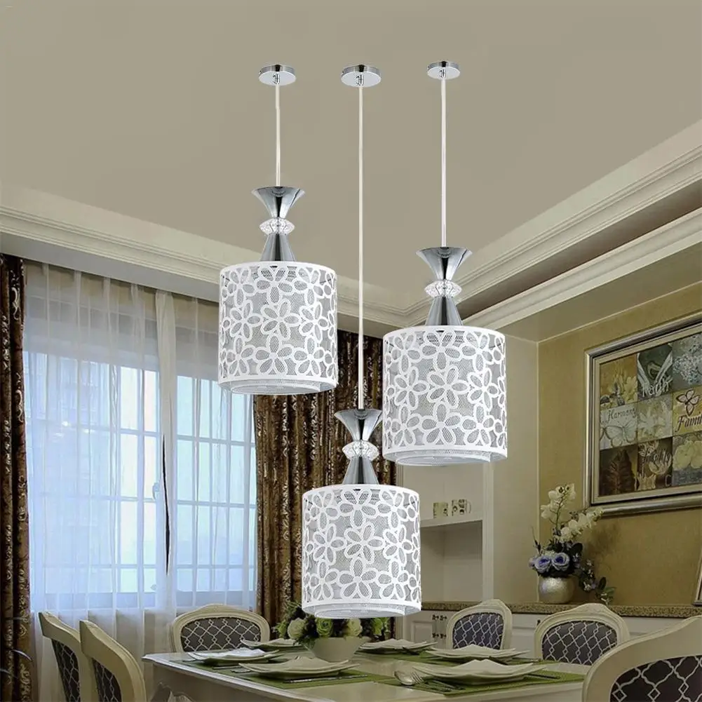 Modern Single LED Gold Crystal Minimalist Chandeliers Aisle Bar Bedroom