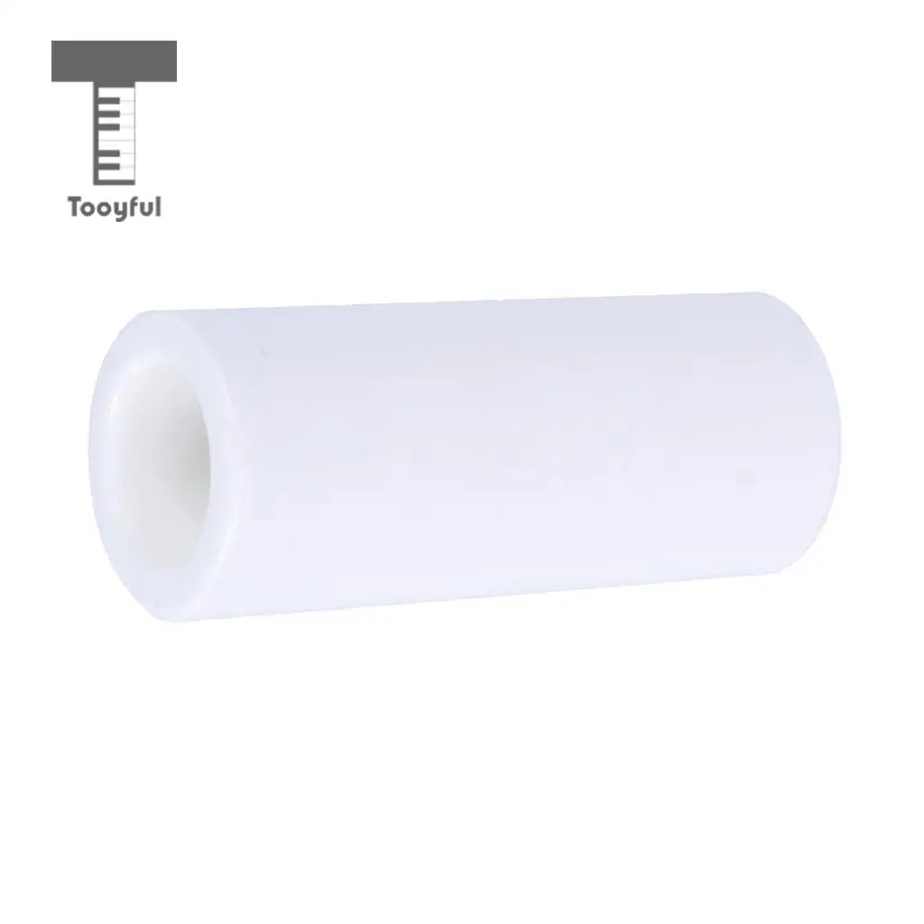 White Ceramic Tone Bar Guitar Slide for Acoustic Electric Guitar Bass Parts 7x3cm