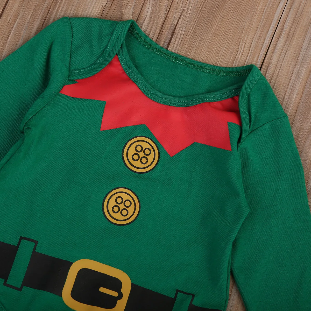 Emmaaby/Рождественский костюм для новорожденных, одежда комбинезон с длинными рукавами для мальчиков и девочек, боди, топы+ штаны в полоску+ шапочка, комплект одежды из 3 предметов