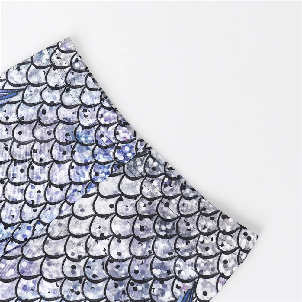 thermal leggings FCCEXIO New Galaxy Leggings Women Sexy Mermaid Legging Fish Scale Leggins Fitness Colorful Puls Size Elasticity Legins 3D Pants lularoe leggings