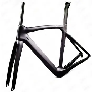 

Factory direct 700C full carbon road bike frame road racing bike frame lightweight full carbon fiber bicycle frame and BB386