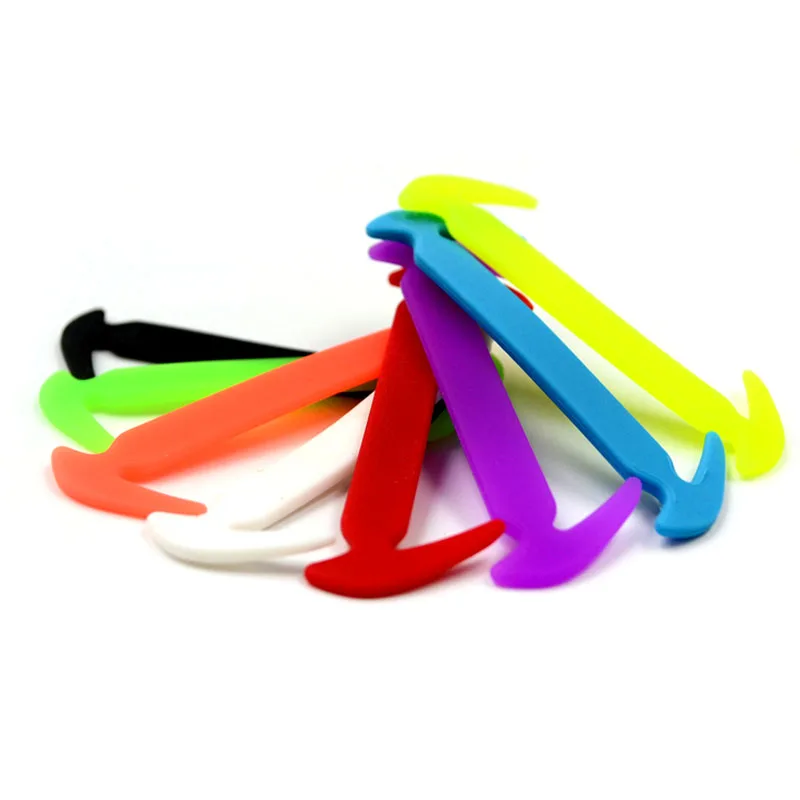 JUP1 Pack 12 Roots Shoelaces Unisex Elastic Silicone Laces For Men Women All Sneaker Fit Strap Sport canvas PU Shoes Accessaries