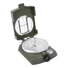 Многофункциональный наружный походный компас со светящимся высокоточным металлический компас светящийся Магнитный туристический компас