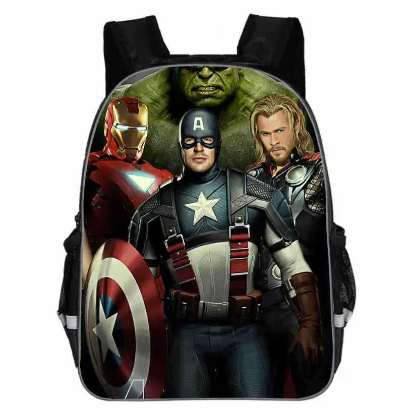 Школьная сумка Mochila для детей рюкзак с принтом мстители детские школьные сумки