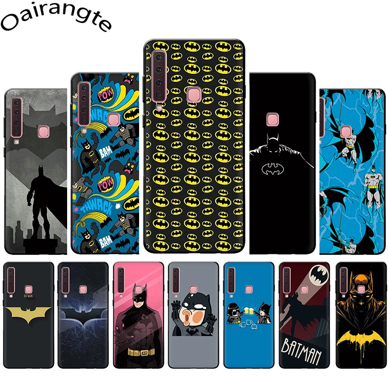 

SuperHero Batman Soft Phone Cover Case For Samsung Galaxy A6 7 8 9 2018 A10 30 40 50 70 J6