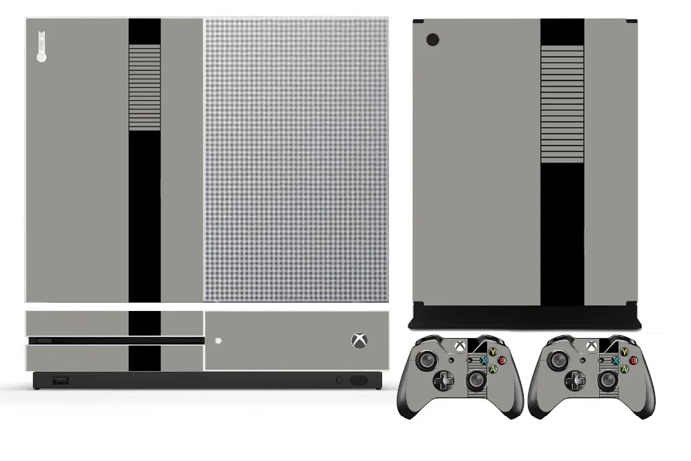 264 виниловая Защитная Наклейка для Microsoft Xbox One S и 2 контроллера Скины наклейки s