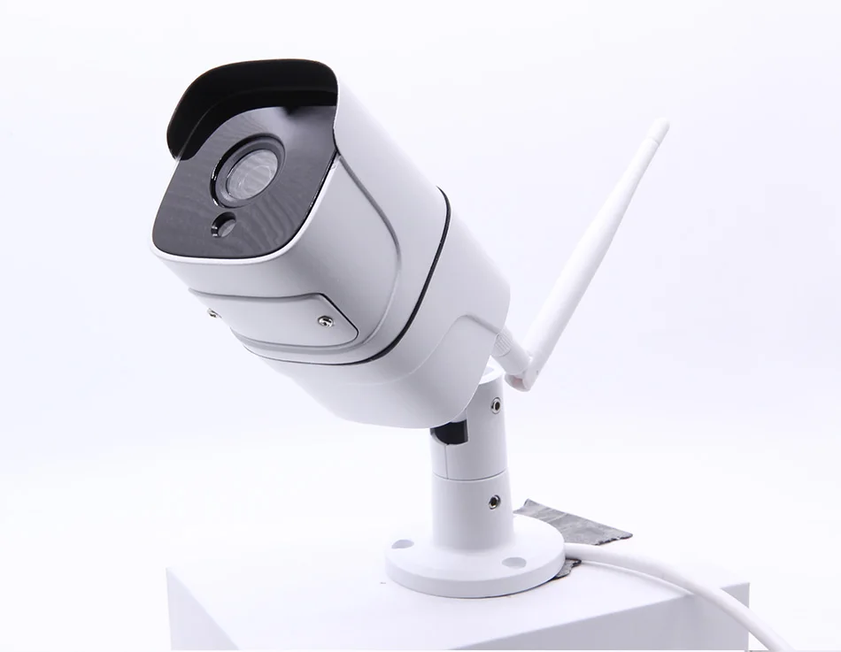 Ip-камера Wi-Fi 1080P 720P ONVIF Беспроводная Проводная P2P CCTV цилиндрическая уличная камера с разъемом для карты памяти SD Max 64G