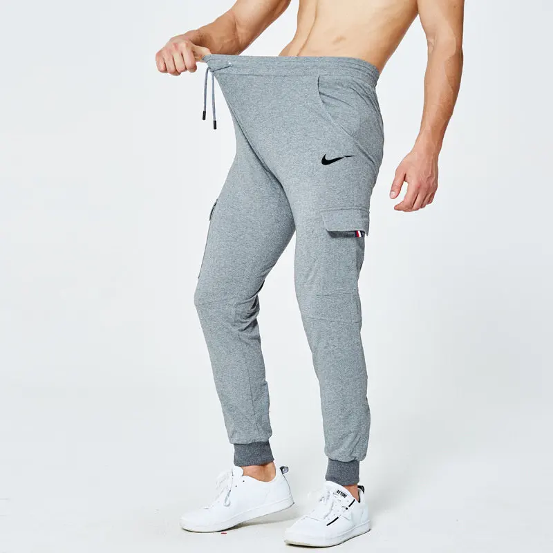 2019 Original logo Big brand European size Big size just break it men Multi-pocket Overalls trousers sweatpants suprem Guccy