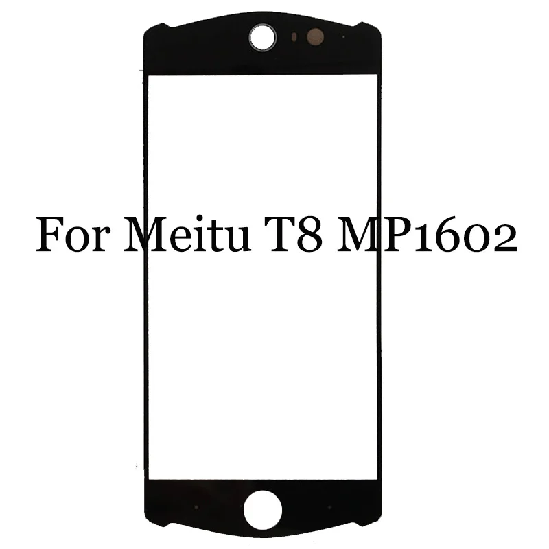 2 шт. для Meitu T8 сенсорный экран дигитайзер T 8 MP1602 стеклянная панель без гибкого