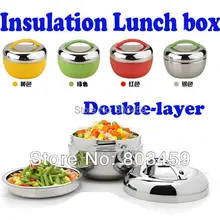 Apple Форма Нержавеющая сталь контейнер Bento для обеда 2 уровня закрывающаяся крышка контейнер для обеда контейнер для ланча коробка с теплозащитой 1000 мл