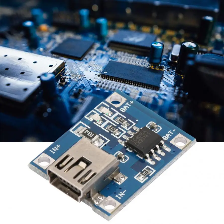 

10PCS type-c /Micro USB 4.5V-5.5V 1A TP4056 Lithium Battery Charger Module 1A Li-ion Adjustable Charging Board