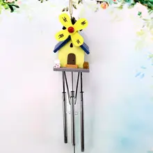 Античный удивительный бревно-каютный с глухим звуком 4 трубки колокольчики для церкви колокольчики для стены навесной домашний декор