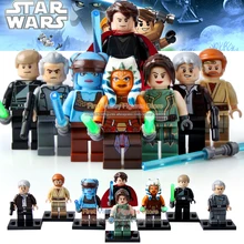 DR. TONG 80 шт./лот Звездные войны Люк Скайуокер Хан Solo Анакин Grand Moff Tarkin Jedi Knight строительные блоки детские игрушки PG8034