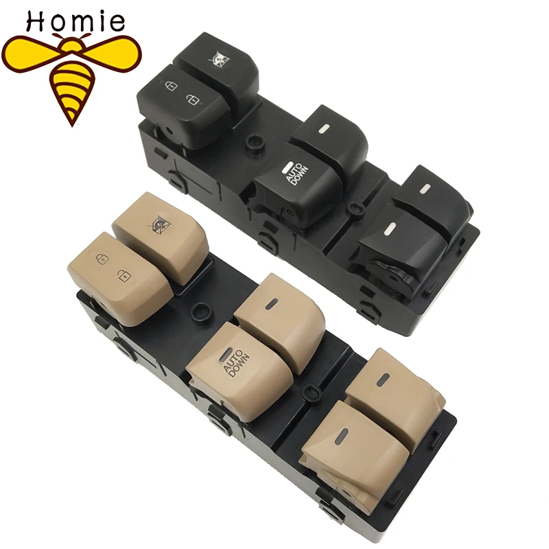 

NEW Driver Side Front Window Control Switch 93570-4V000 For Hyundai 12-16 Elantra Lang Move 2 colors 2 kinds of functions