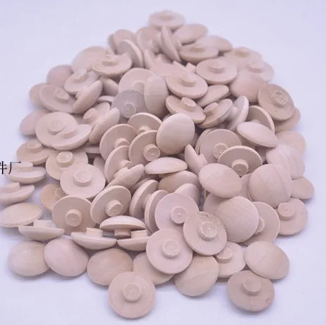500Pieces/Lot  Diameter: 20mm Solid Wood Staircase Wooden Cover Staircase Armrest Decorative Wooden Cover Cork Cap