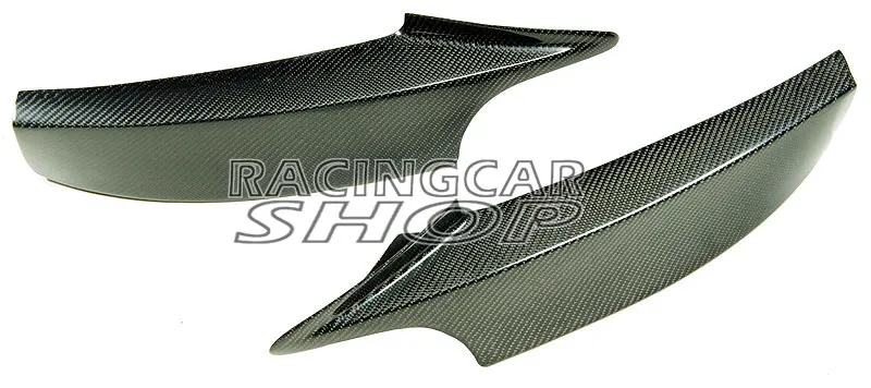 Real Carbon Fiber Front Lip Spoiler Splitters 1pair For BMW F34 GT Gran Turismo M-Sport Bumper 2014UP