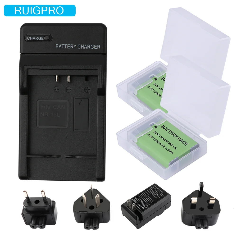 

charger+ NB-13L NB13L NB 13L batteries for Canon G5X G7X G9X G7 X Mark II G9X Mark II SX620 HS SX720 HS