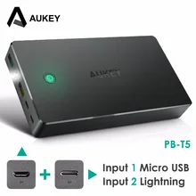 AUKEY 20000mAh Power Bank Mobile External Battery Quick Charge 2.0 Powerbank Dual USB Portable Battery for Phone XiaoMi Huawei
