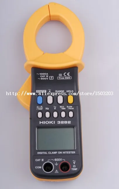 HIOKI-3282-clamp-meter-PINZA-DIGITAL-DE-HiTESTER-1000A-NUEVO-3282-El ...
