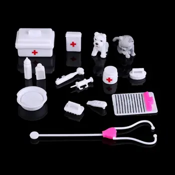 

1 Set Doll Medical Device Hospital Accessories Pretend Doctor Nurse Simulation Equipment