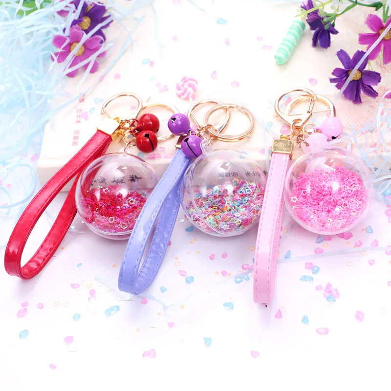 

trinket Keychain pompons flower keychains fur Keychain fluffy key chains for cars keyrings trinkets pom pom keychain 2018 1PCS