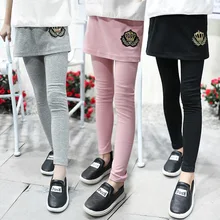 Детская одежда для девочек; Новинка; Весенняя модная детская одежда в сдержанном стиле; Однотонные трусы; детские штаны; брюки