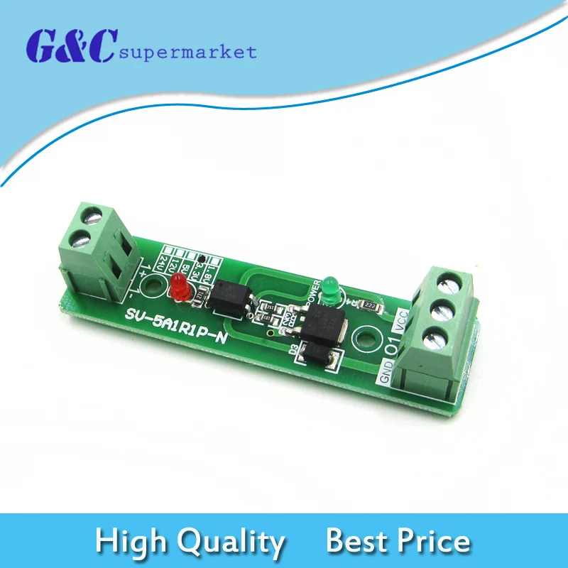 

New 3.3V 1 Channel Relay Driver Module Photoelectric Isolation Input NPN/PNP