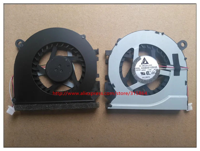 original new laptop cpu fan for samsung 530u4b 530U4C NP535U4B 535U4C 532U4C NP535U4C KSB05105HA