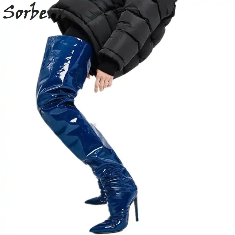 thigh high boots size 11