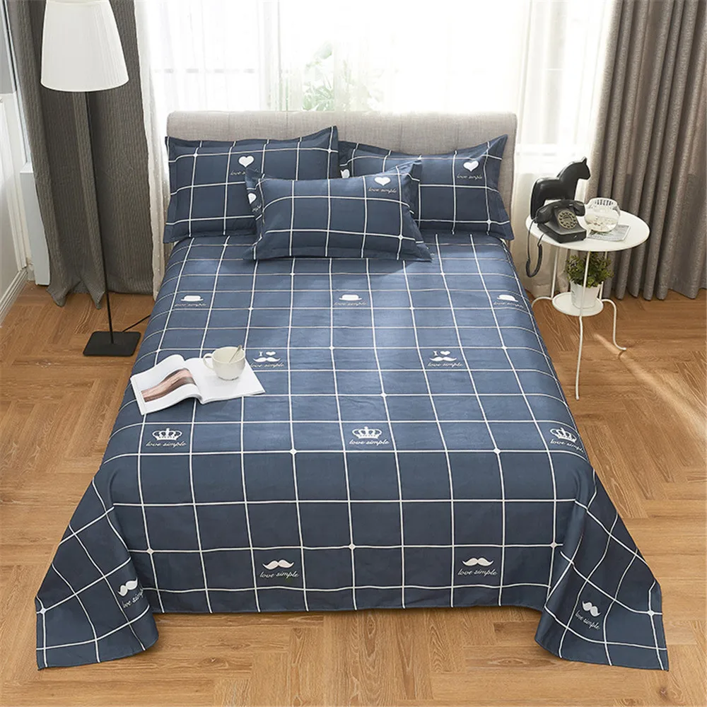 

Classic Floral Bed Flat Sheet Bed Sheet Set Child Kids Adults Twin Full Queen Bedspread Mattress Protector Cover