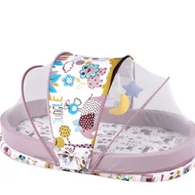 Новая детская кроватка От 0 до 2 лет комплект детской кроватки портативная складная кроватка манежи детская станция на ходу Колыбель москитная сетка