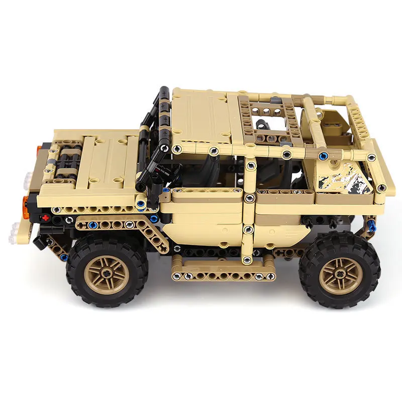

Yeshin 13009 Military Toys Series The Military SUV Car Set Building Blocks Bricks Remote Control Car Kids Toys Christmas Gifts