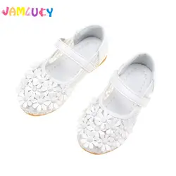 Детская обувь для девочек летние сандалии на плоской подошве дети изысканный цветок принцесса обувь вечерние Вечеринка принцесса лодыжки