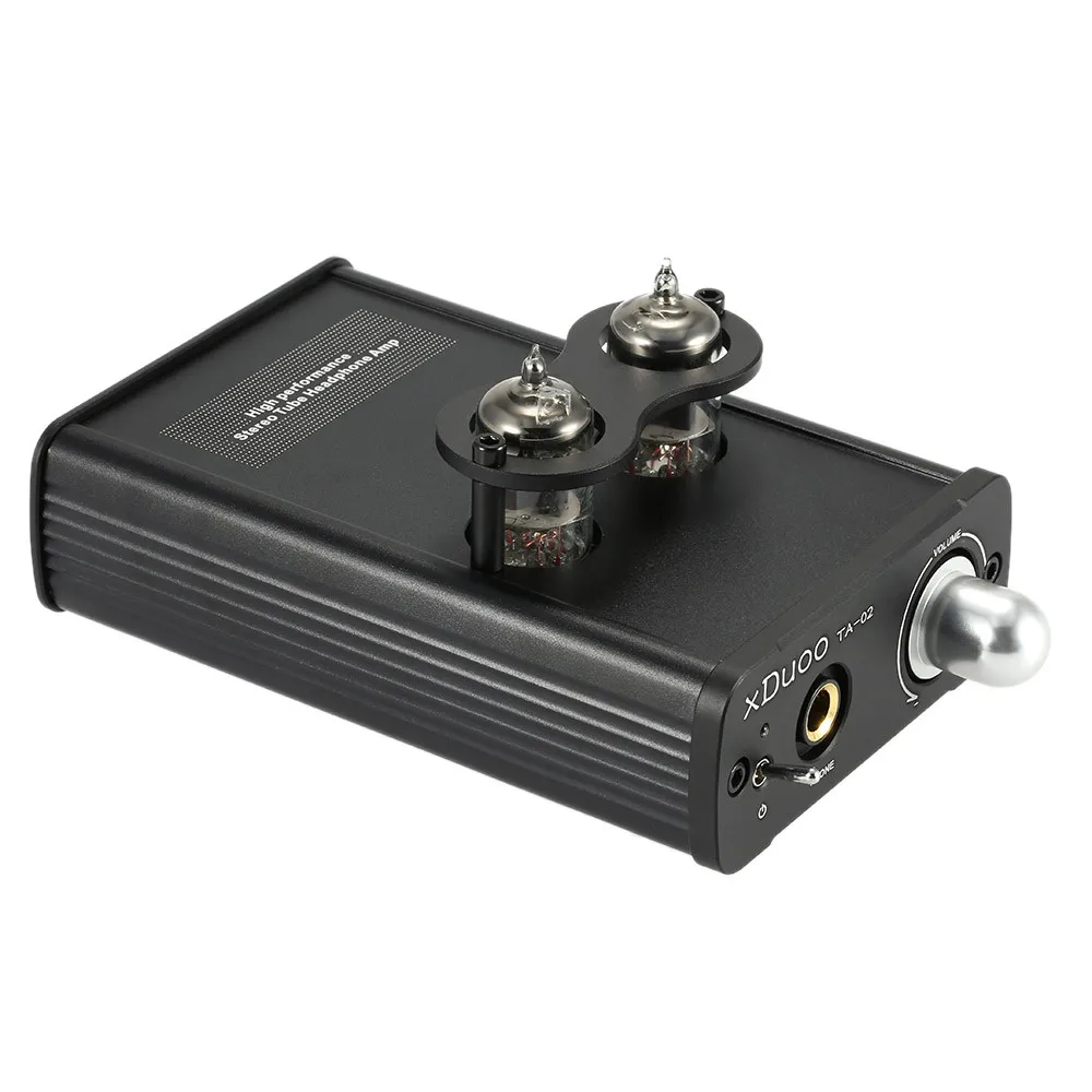 XDuoo TA 02 6J1 класс A трубка HiFi усилитель для наушников высокая производительность