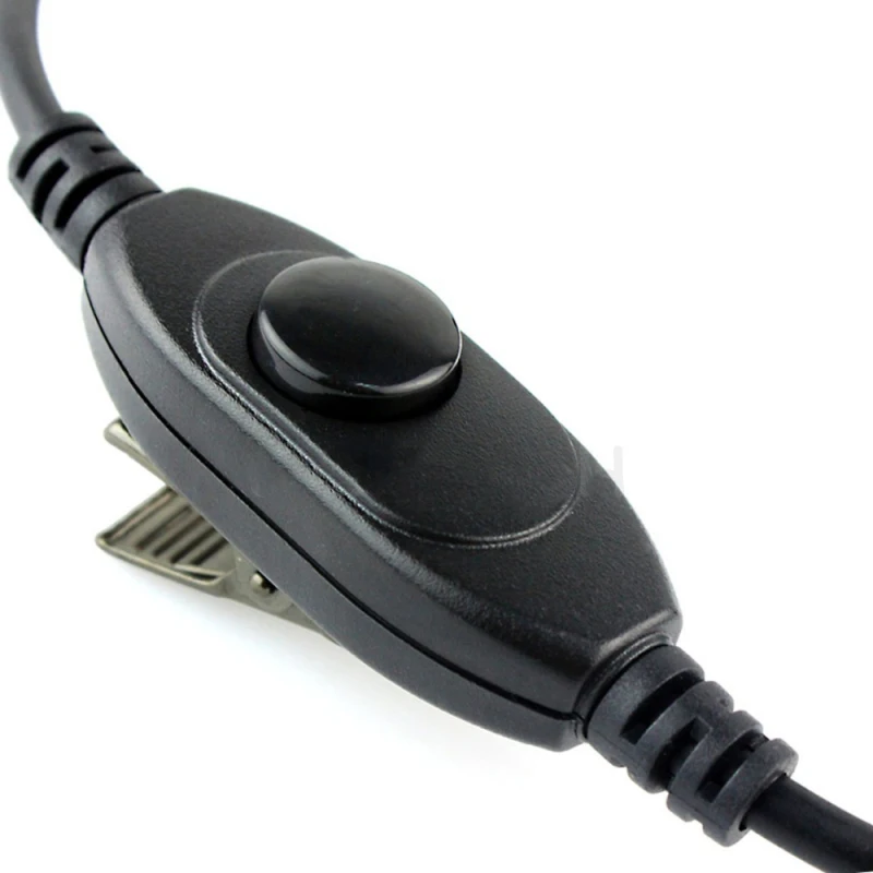 PTT MIC Мощный Динамик Анти шум анти борьба гарнитура для Walkie Talkie двухстороннее