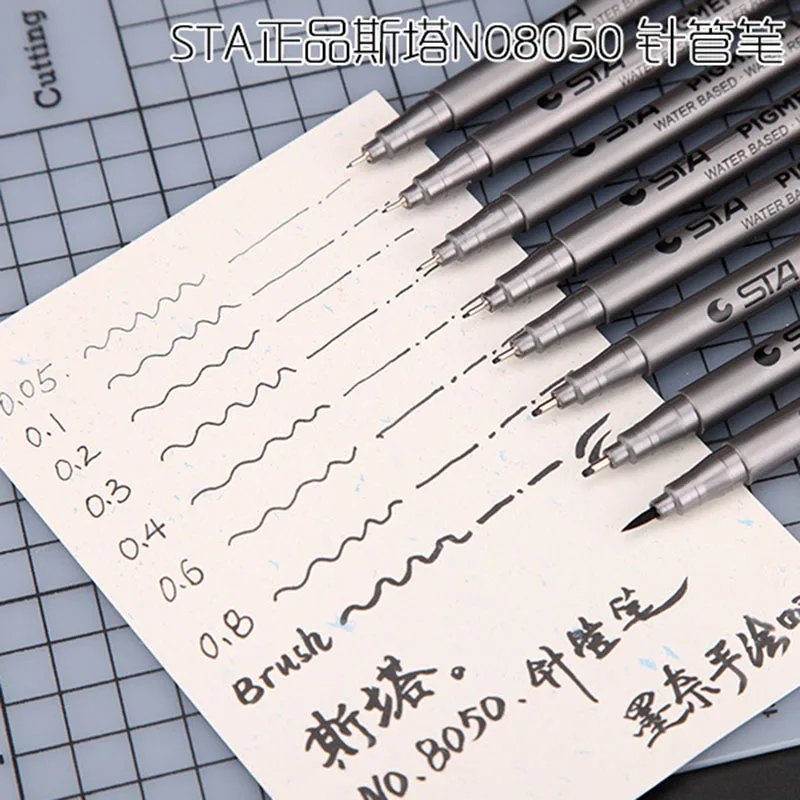 Original Brand Plastic Hook Line Pen Art Marker Pens Drawing Set For Kids Painting School Art Supplies Liner Korean Stationery Original Brand Plastic Hook Line Pen Art Marker Pens Drawing Set For Kids Painting School Art Supplies Liner Korean Stationery