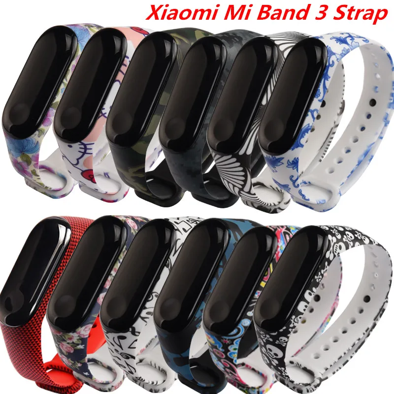 

Hollvada New Colorful for Xiaomi Mi Band 3 Strap For MiBand 3 Bracelet Strap mi band 3 Accessories bracelet Mi band3 Wriststrap
